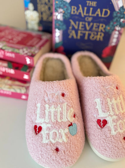 Little Fox OUABH Plush Slippers