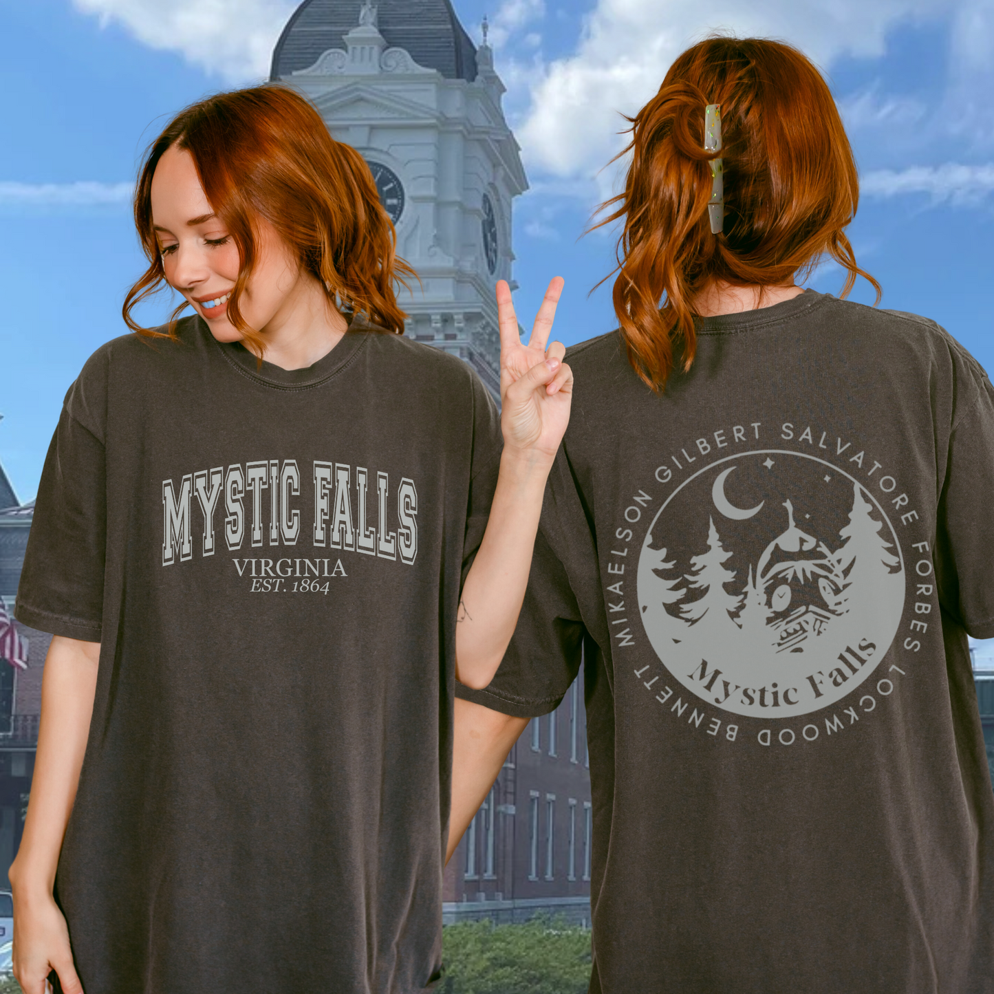 Mystic Falls TVD T-Shirt | Vampire Lover Merch