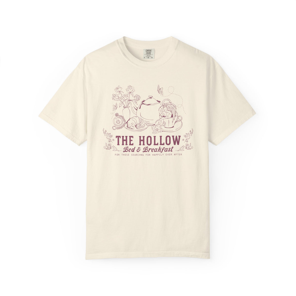 The Hollow B&B Bookish Tshirt | Officially Licensed Stephanie Garber OUABH Merch