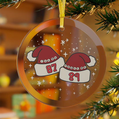 87 & 89 Christmas Hat Ornament