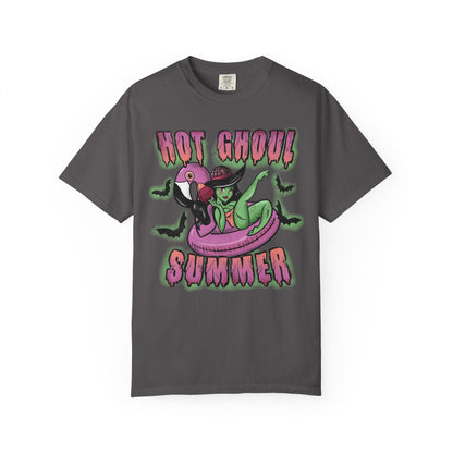 Summerween Hot Ghoul Summer Tshirt, Spooky Lover Shirt, Halloween Forever, Retro Spooky Cute, Zombie Girl