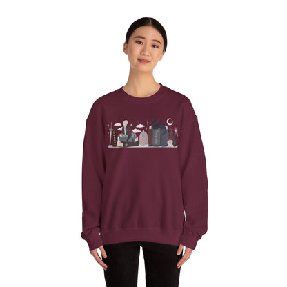 Manon TOG Bookshelf Gildan Crewneck Sweatshirt, Witching SJM Merch,  Fantasy Romance Book Reader Gift