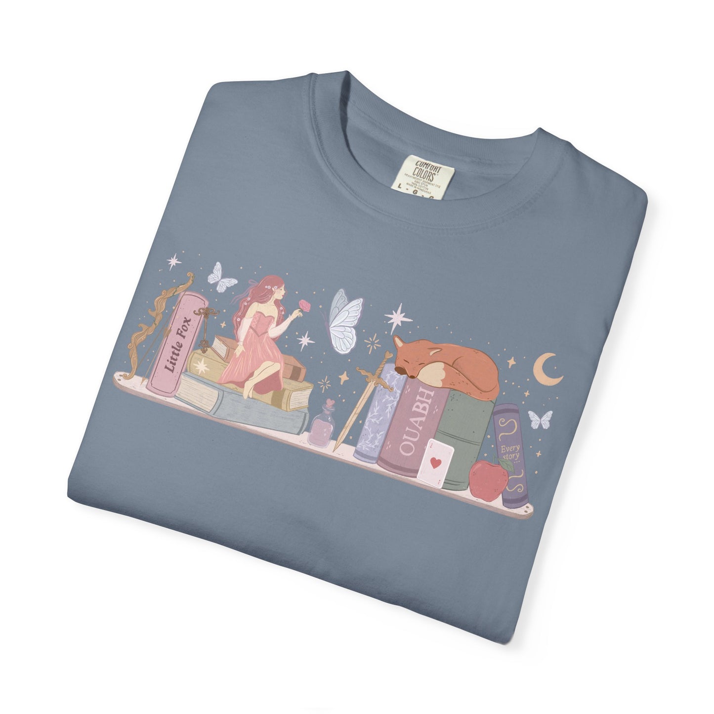 Evangeline Fox Little Fox Bookshelf Shirt