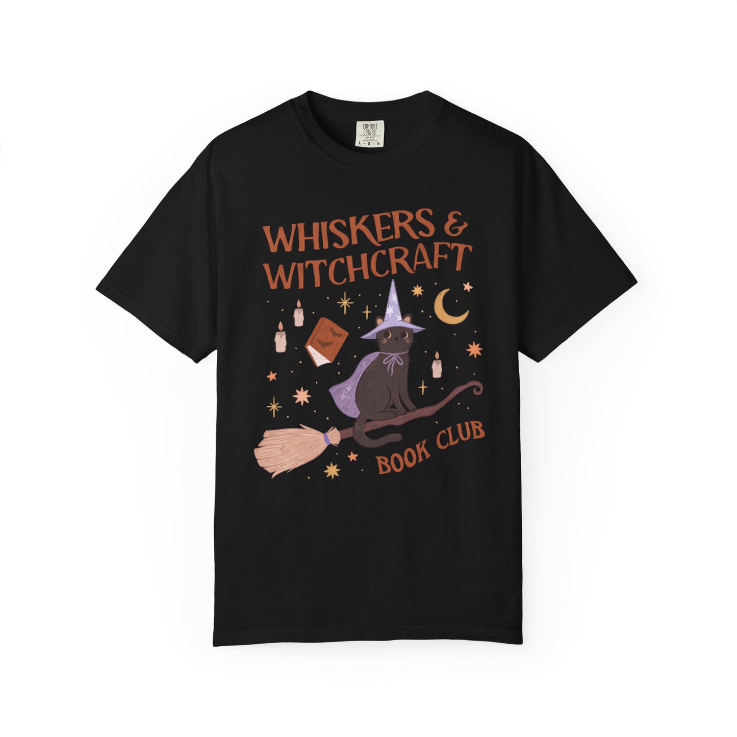 Whiskers & Witchcraft Book Club Tshirt