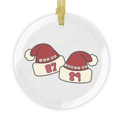 87 & 89 Christmas Hat Ornament