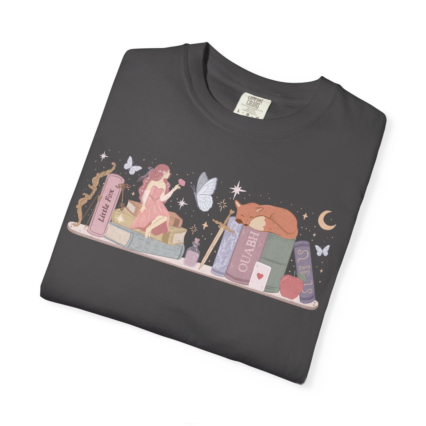 Evangeline Fox Little Fox Bookshelf Shirt