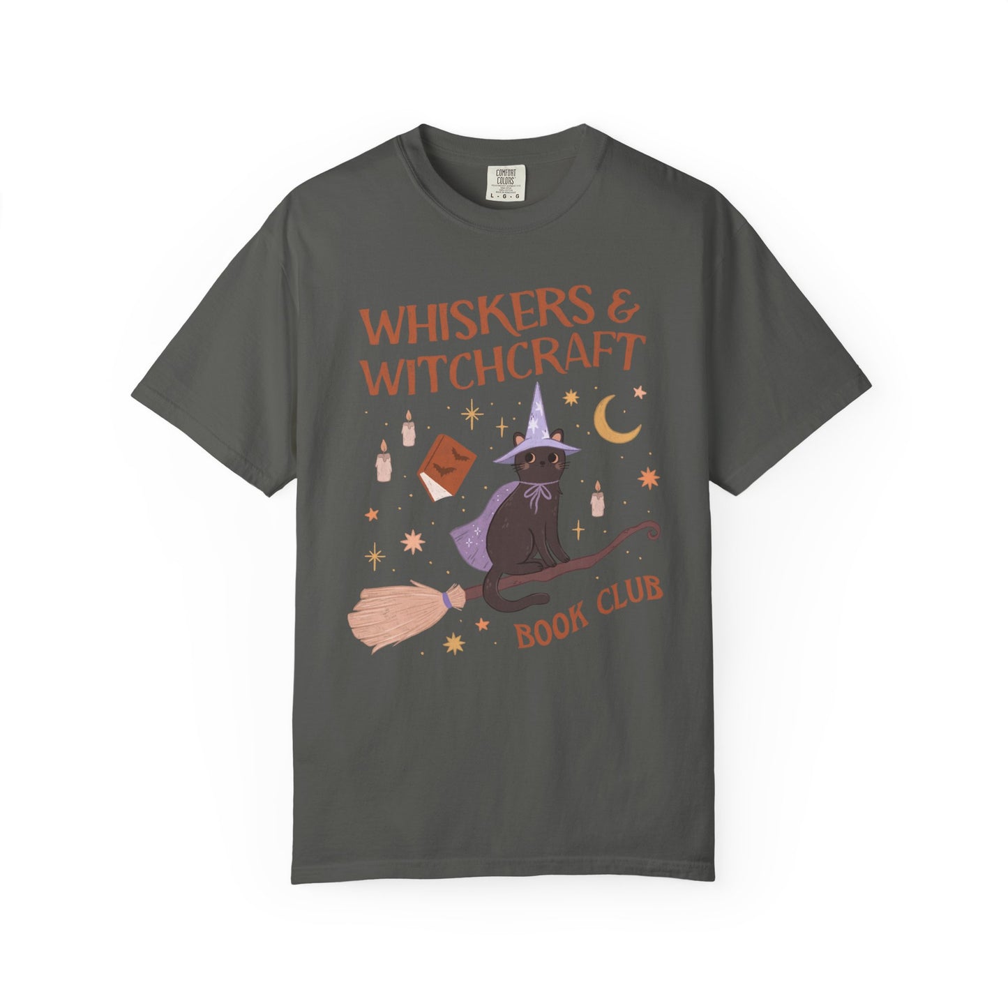 Whiskers & Witchcraft Book Club Tshirt