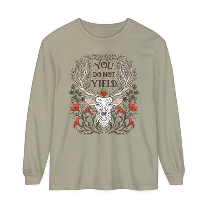 You Do Not Yield LONG SLEEVE  T-Shirt | Offially Licneced SJM Merch