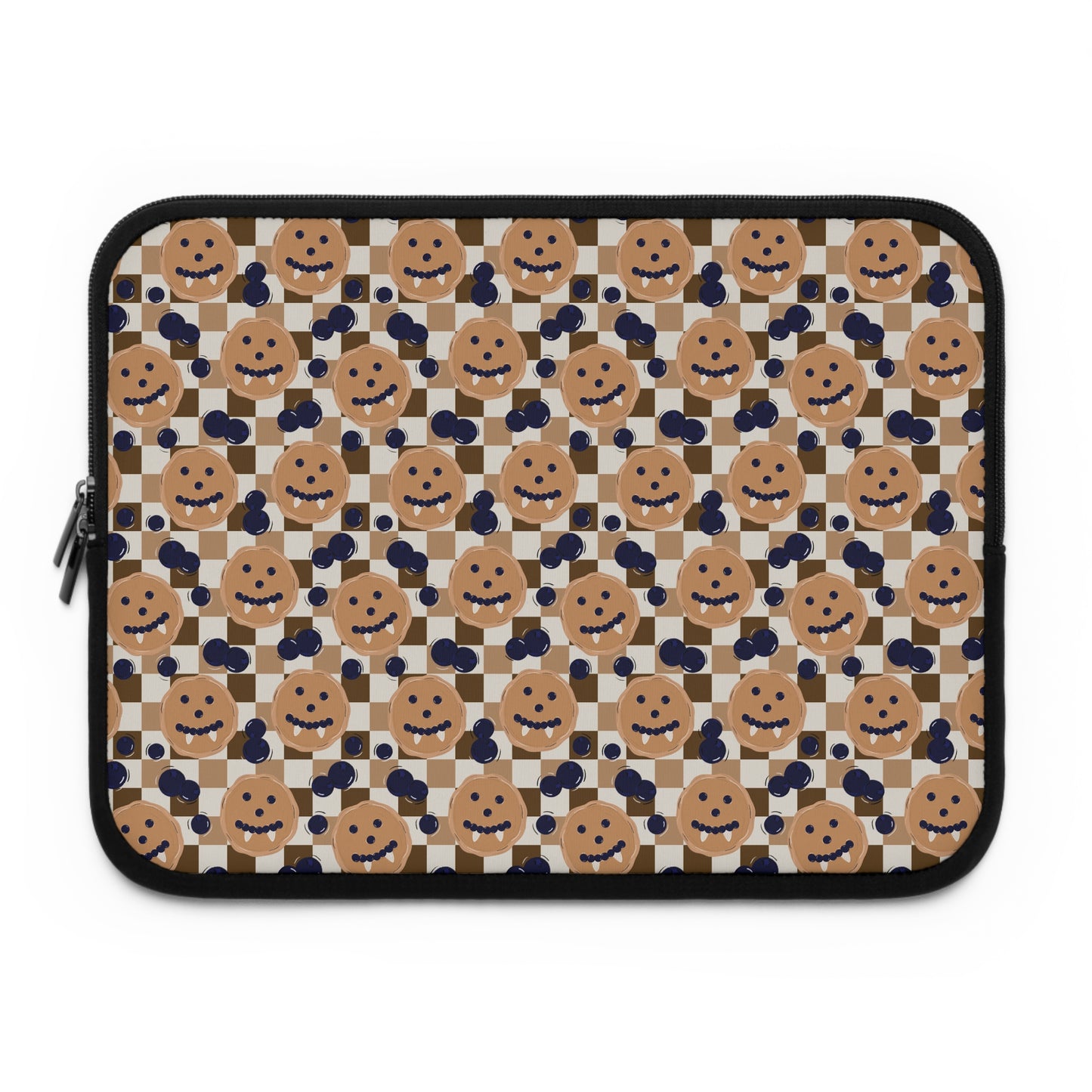 Damons Pancakes Laptop Sleeve, Vampire Lover MacBook Cover, Padded Laptop Case, Cute office accessories