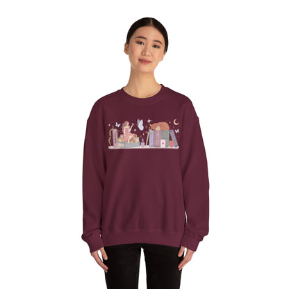 Little Fox Gildan Crewneck Sweatshirt, Evangeline Fox OUABH Merch, Stephanie Garber Officially Licensed, Fantasy Romance Book Reader Gift