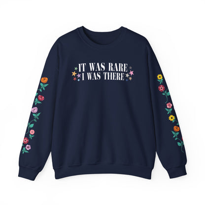 It was rare I was there surprise song piano sweatshirt
