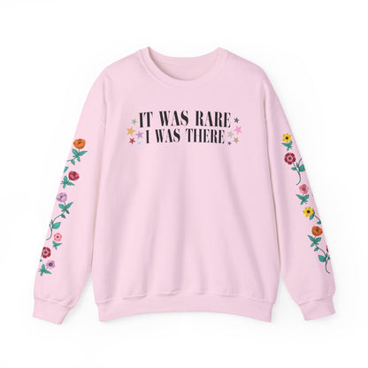 It was rare I was there surprise song piano sweatshirt