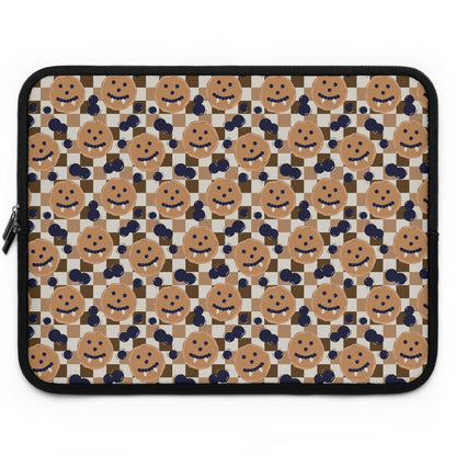 Damons Pancakes Laptop Sleeve, Vampire Lover MacBook Cover, Padded Laptop Case, Cute office accessories