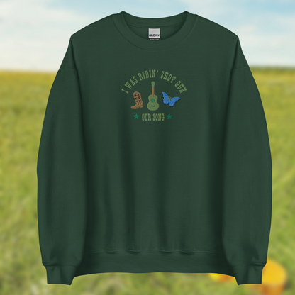 Our Song Debut Embroidered Crewneck Sweatshirt