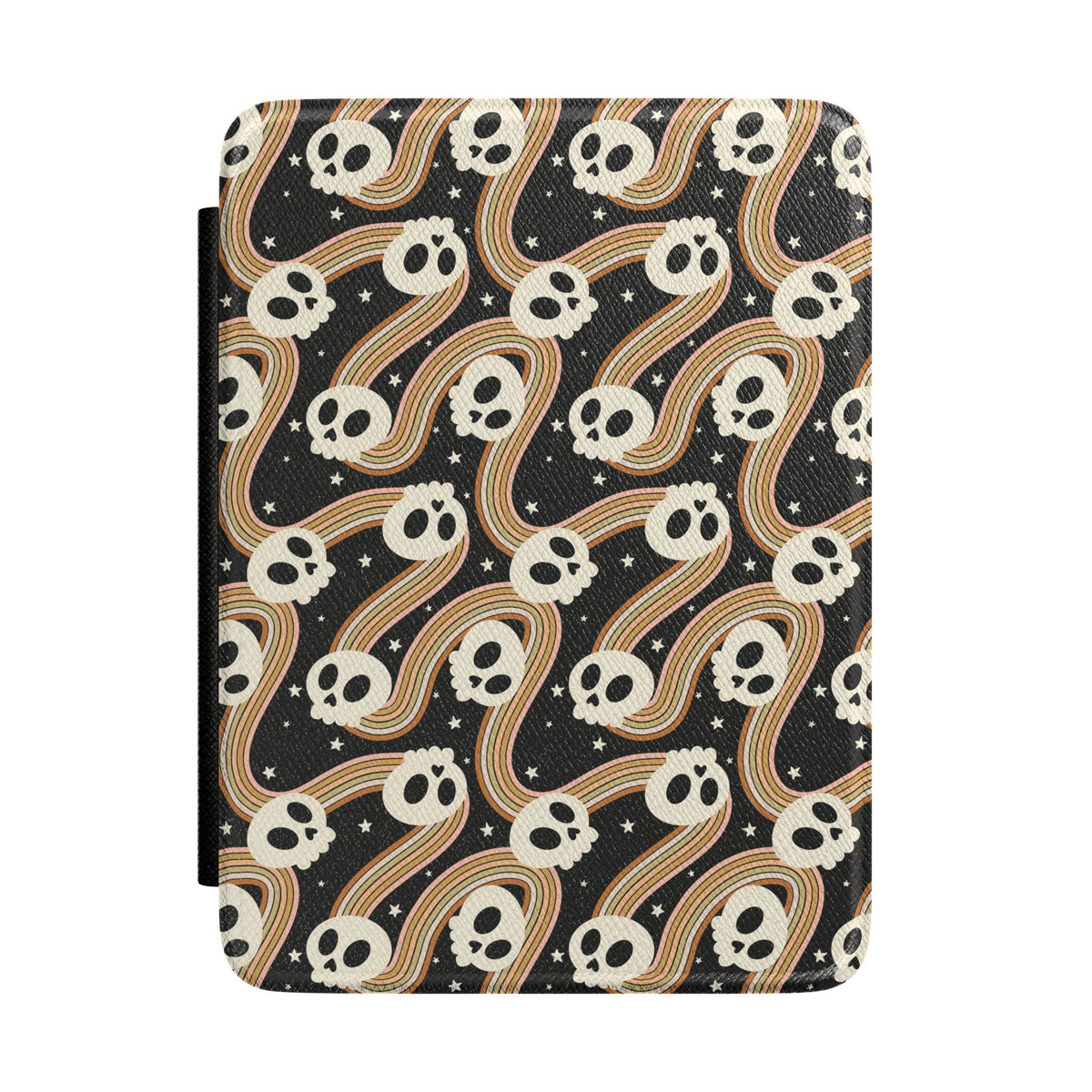 Spooky Cute Groovy Skulls kindle case