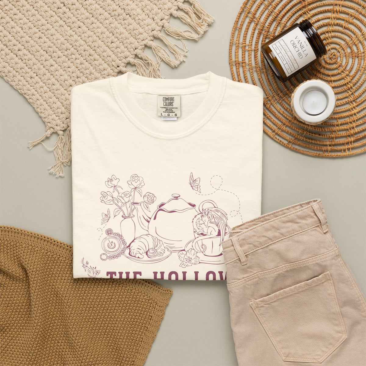 The Hollow B&B Bookish Tshirt | Officially Licensed Stephanie Garber OUABH Merch