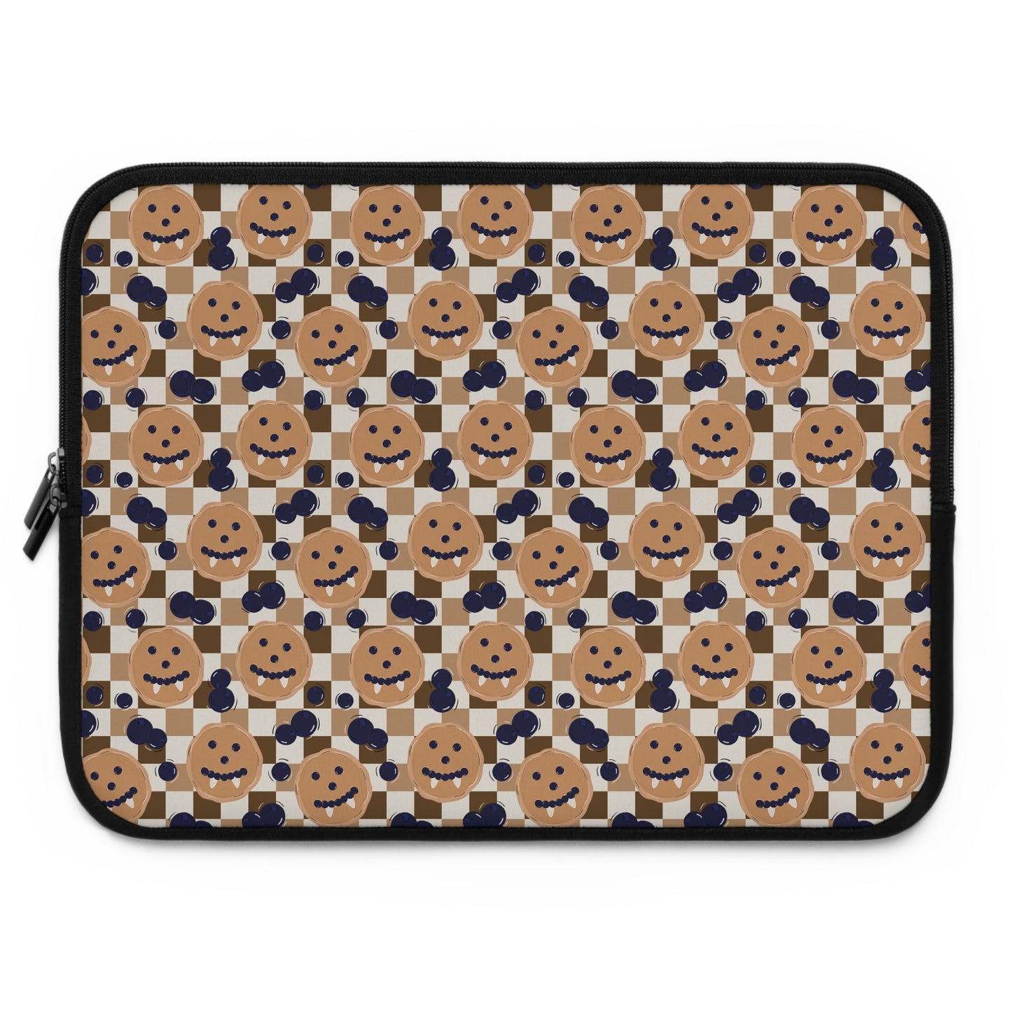 Damons Pancakes Laptop Sleeve, Vampire Lover MacBook Cover, Padded Laptop Case, Cute office accessories