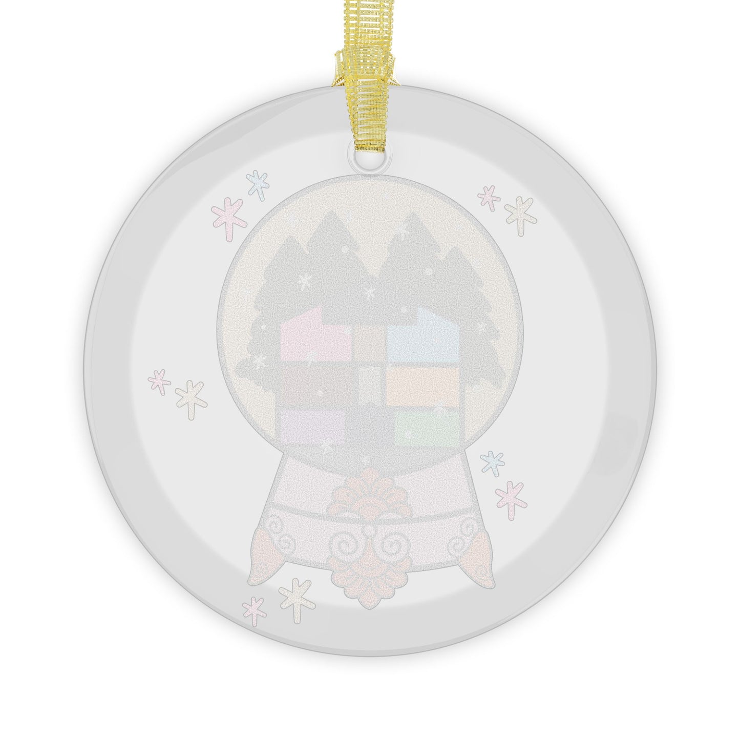 Lover House Snow Globe Christmas Ornament