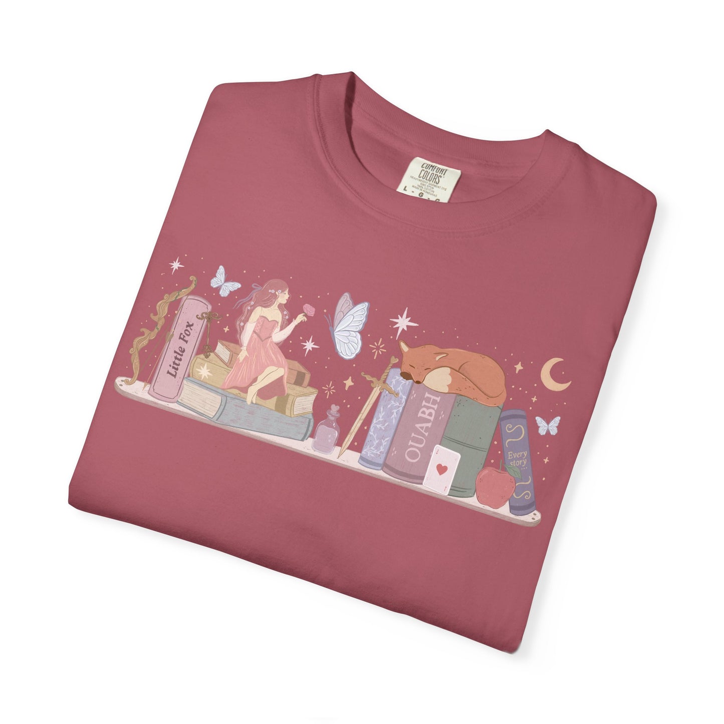 Evangeline Fox Little Fox Bookshelf Shirt