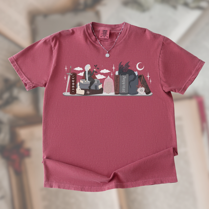 Manon Bookshelf Shirt, Throne of Glass Merch