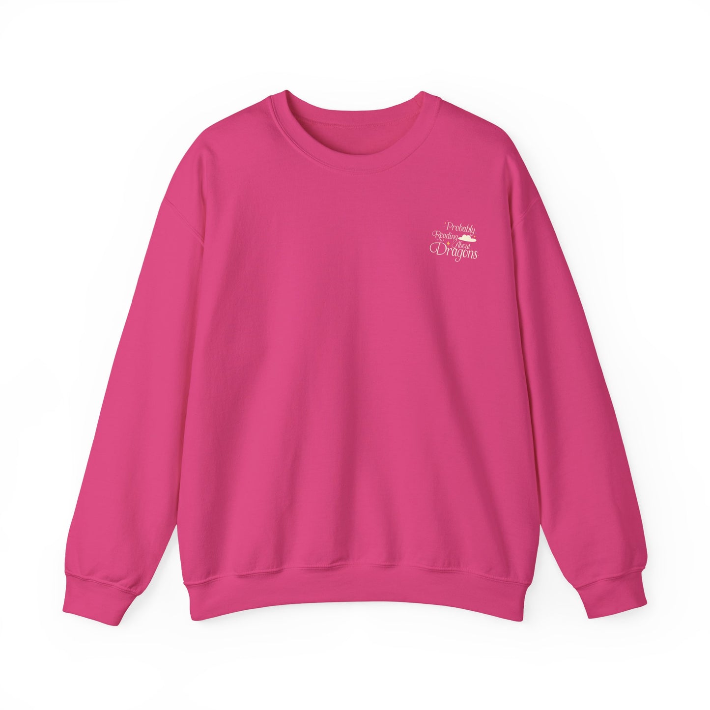 Probably Reading About Dragons Crewneck Sweatshirt