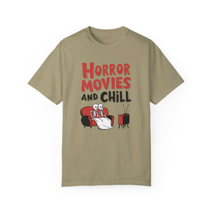 Horror Movies and Chill Halloween Lover Tshirt