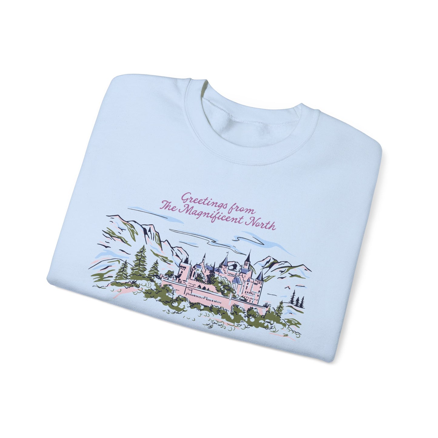 OUABH Magnificent North Sweatshirt, Officially Licensed Stephanie Garber Book Merch, Little Fox and Jacks