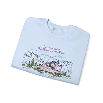 OUABH Magnificent North Sweatshirt, Officially Licensed Stephanie Garber Book Merch, Little Fox and Jacks