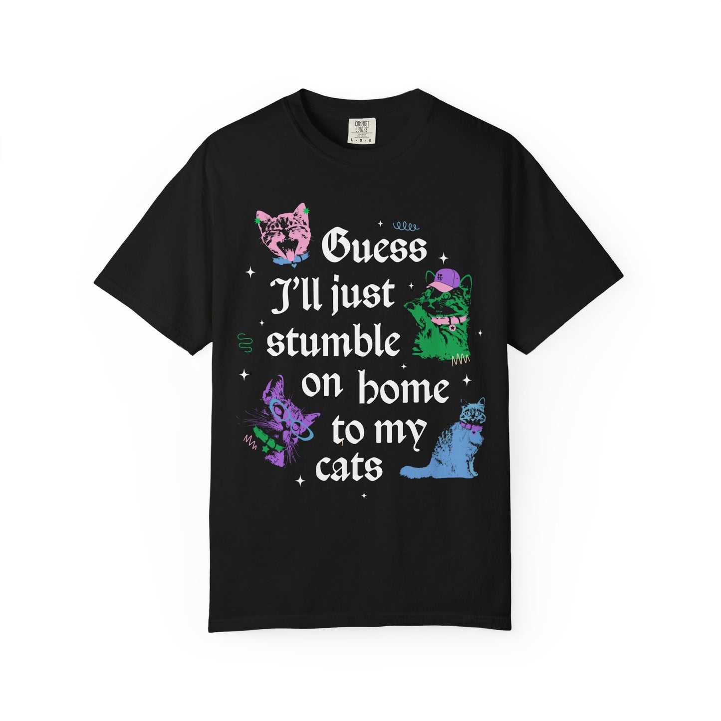 Gorgeous Stumble On Home to My Cats Shirt