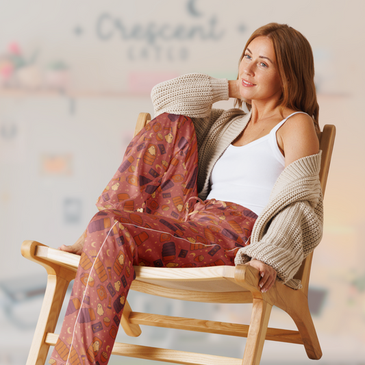 Spooky Cute Ghostie Sleepover Women’s pajama pants