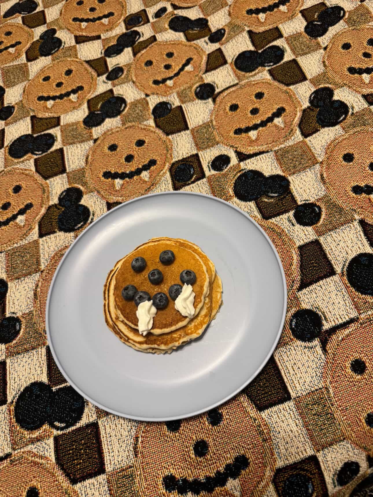 Damon's Pancakes Woven Blanket