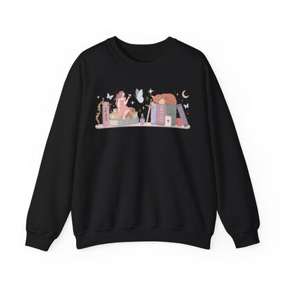 Little Fox Gildan Crewneck Sweatshirt, Evangeline Fox OUABH Merch, Stephanie Garber Officially Licensed, Fantasy Romance Book Reader Gift