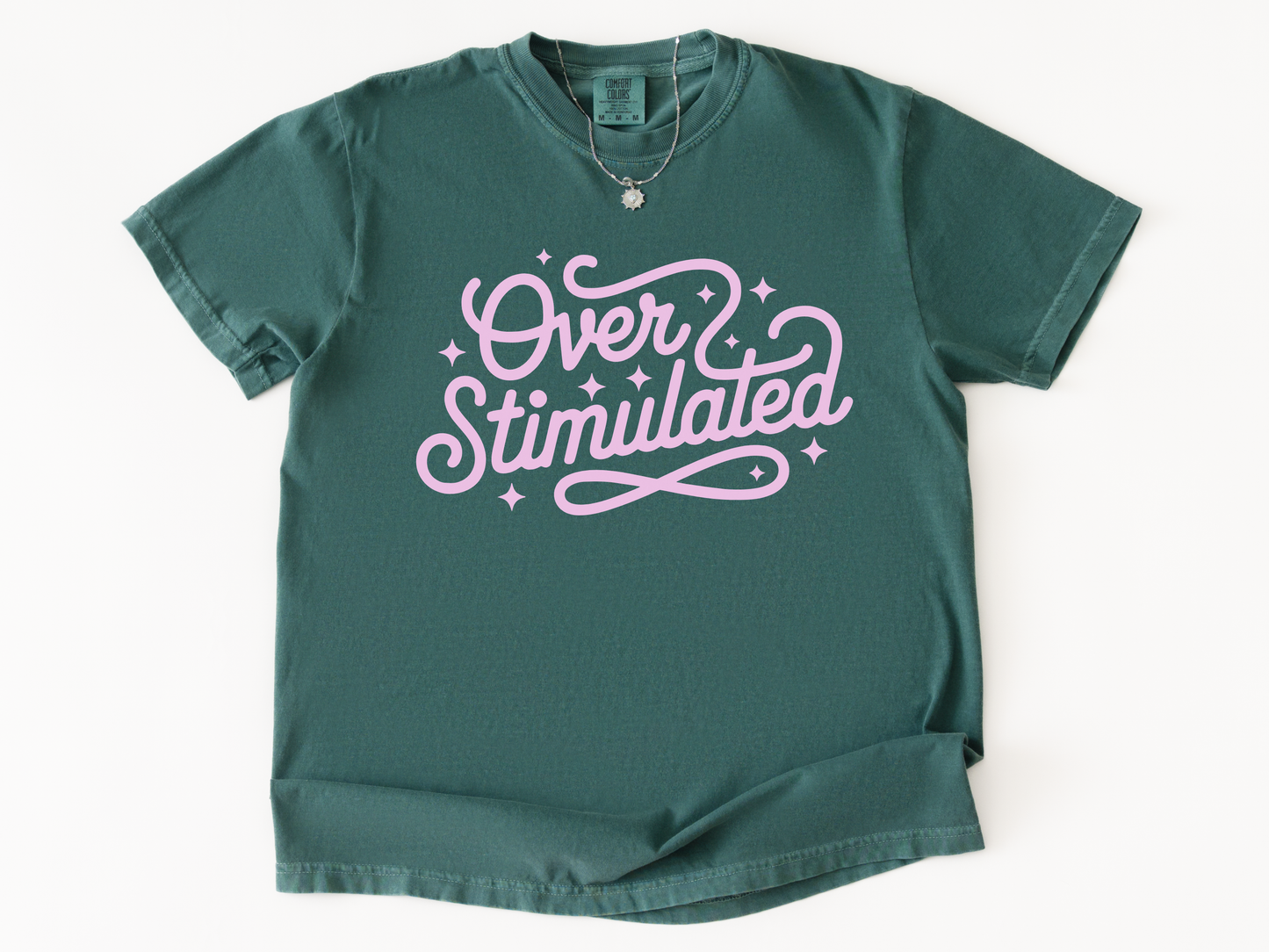 Overstimulated Tshirt, Mental Health Anxiety Awareness Shirt, Self Care, Anxious Girlies Shirt