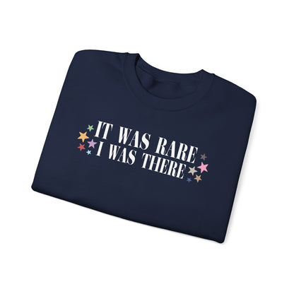 It was rare I was there surprise song piano sweatshirt