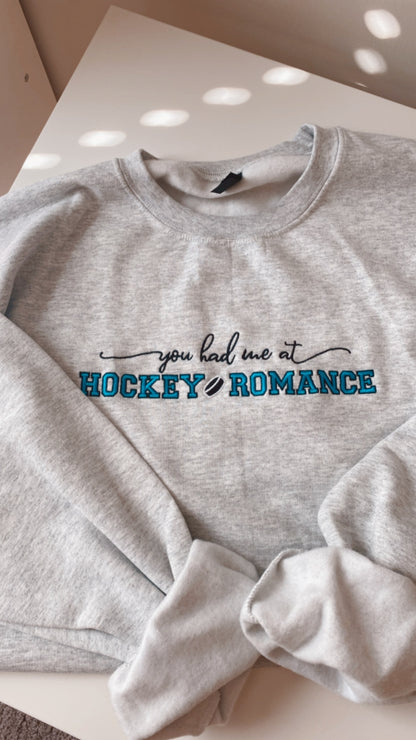 You Had me at hockey Romance