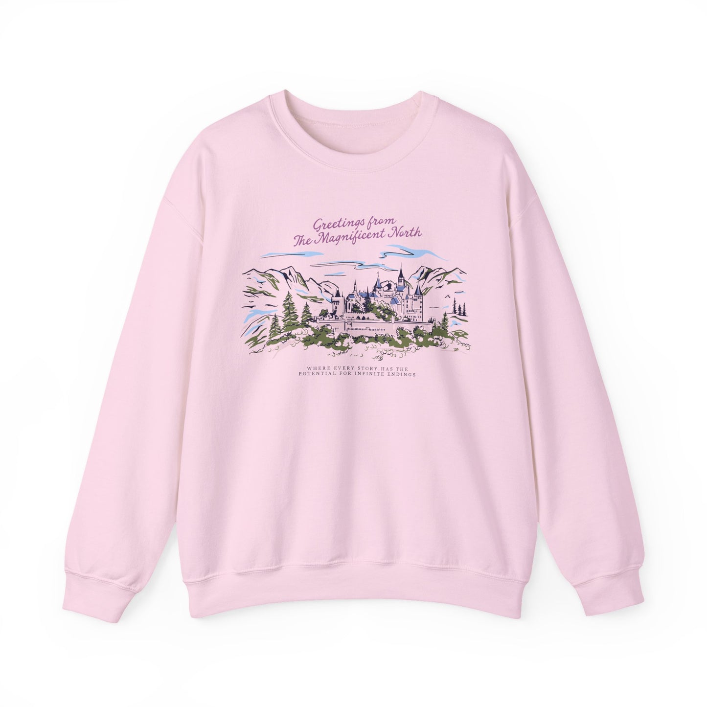 OUABH Magnificent North Sweatshirt, Officially Licensed Stephanie Garber Book Merch, Little Fox and Jacks