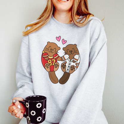 Otter Lovers Crewneck Sweatshirt