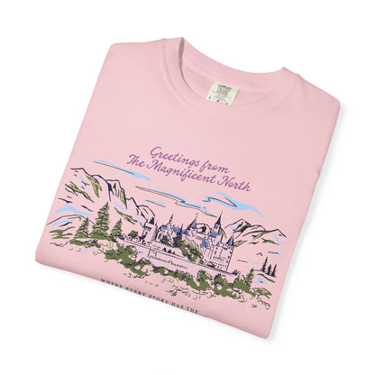 Greetings from the Magnificent North T-shirts OUABH EvangelineFox Little Fox Officially Licensed Stephanie Garber Book Merch