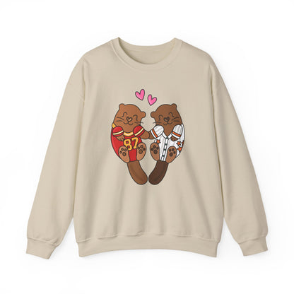 Otter Lovers Crewneck Sweatshirt