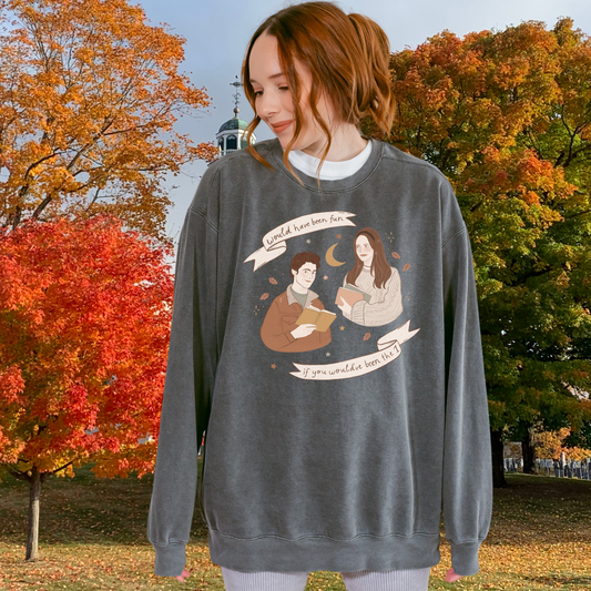 Jess and Rory the 1 Gilmore x Folklore Sweatshirt