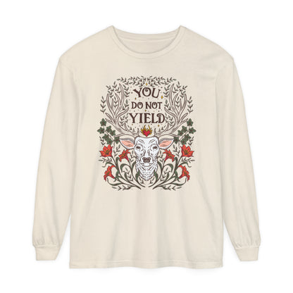 You Do Not Yield LONG SLEEVE  T-Shirt | Offially Licneced SJM Merch