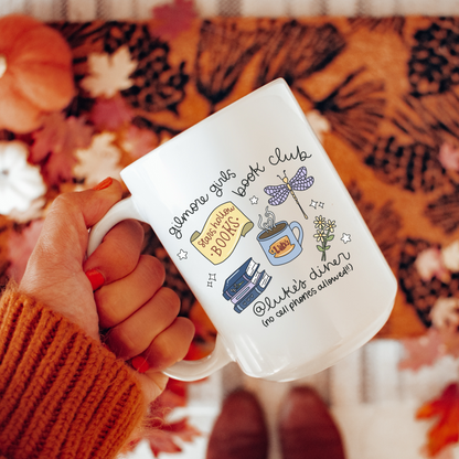 Stars Hallow Gilmore Book Club Coffee Mug