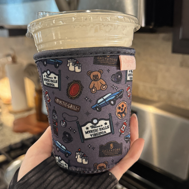 TVD Icons Iced Coffee Sleeve
