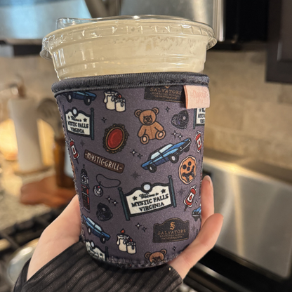 TVD Icons Iced Coffee Sleeve