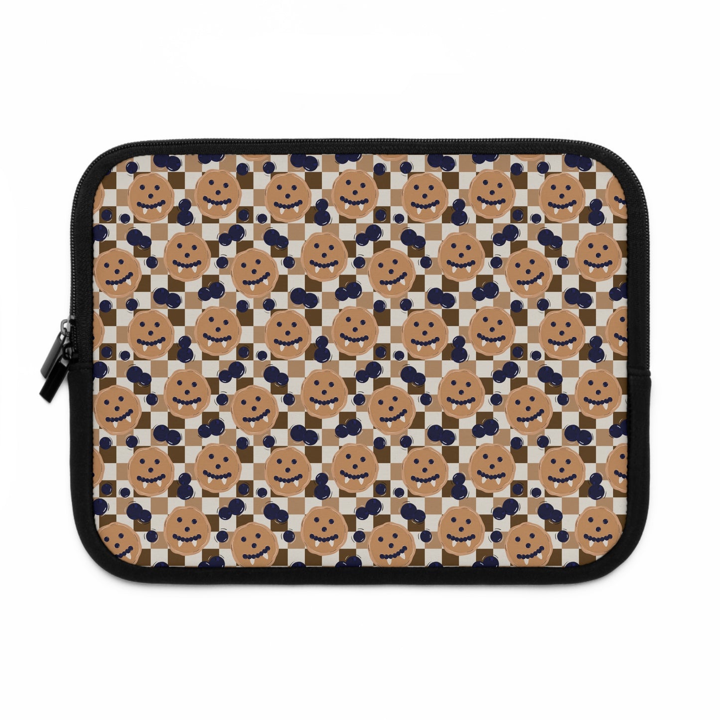 Damons Pancakes Laptop Sleeve, Vampire Lover MacBook Cover, Padded Laptop Case, Cute office accessories