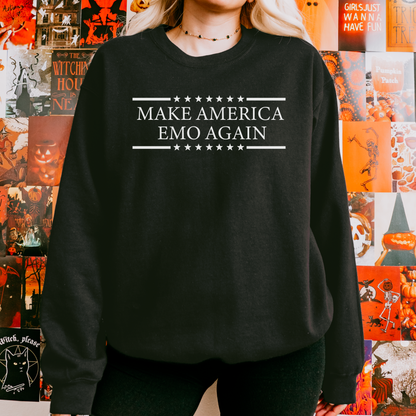 Make America Emo Again Crewneck Sweatshirt