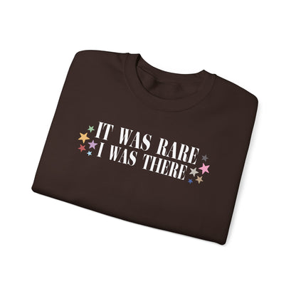 It was rare I was there surprise song piano sweatshirt