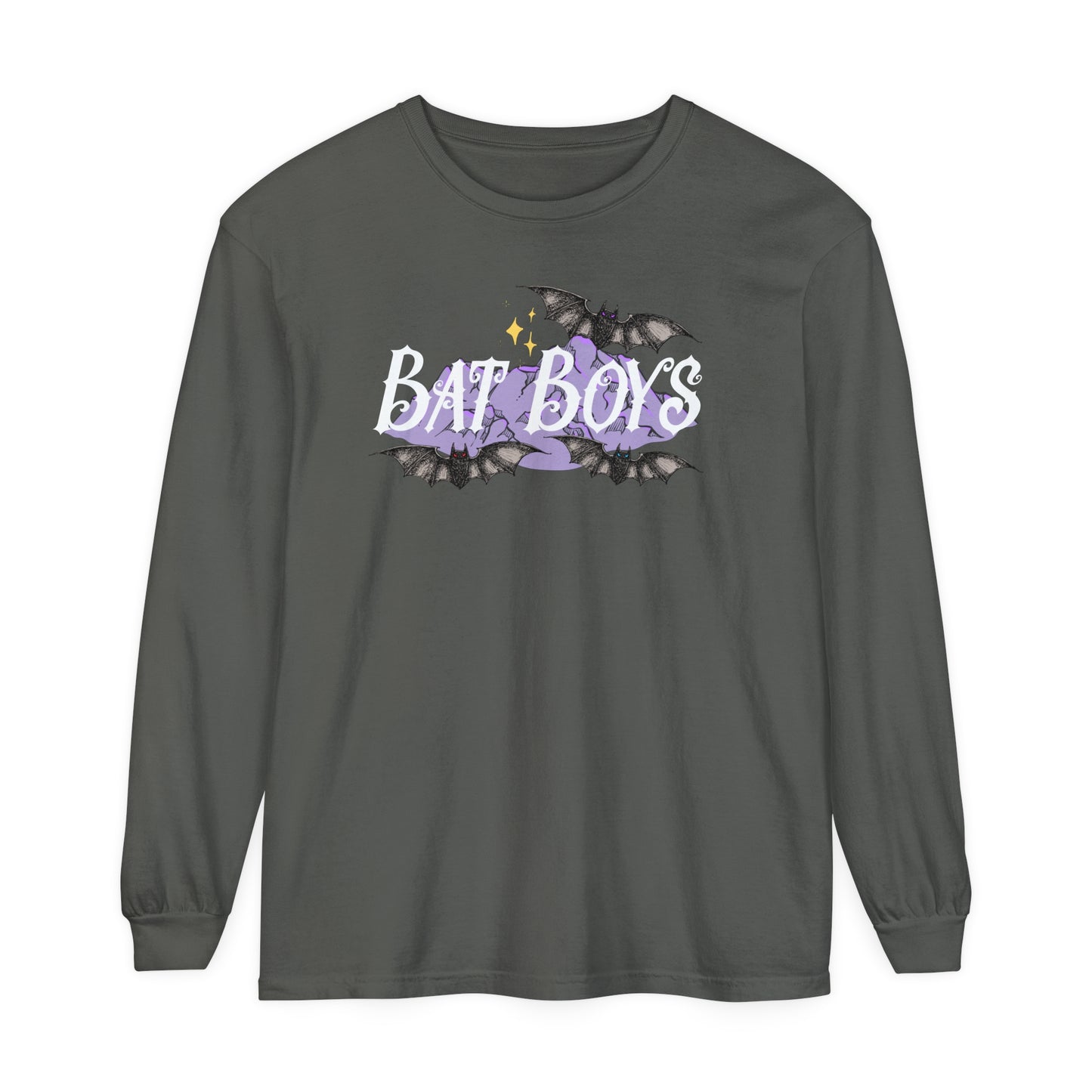 Bat Boys ACOTAR LONG SLEEVE comfort color T-Shirt | Officially Licensed SJM Merch