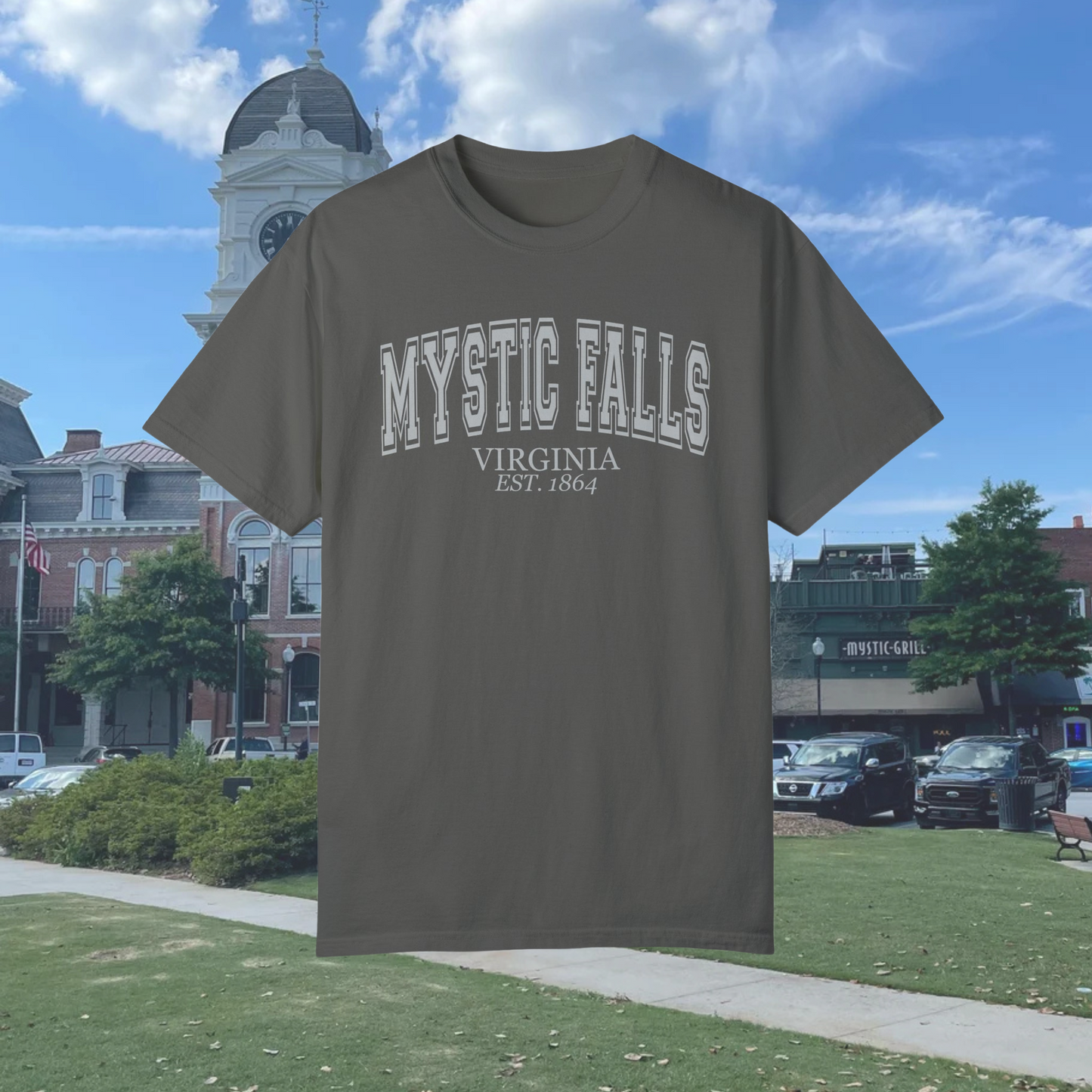 Mystic Falls TVD T-Shirt | Vampire Lover Merch