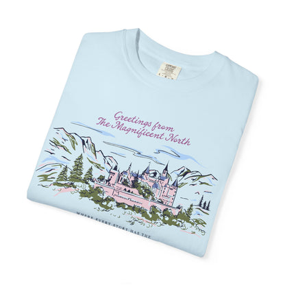 Greetings from the Magnificent North T-shirts OUABH EvangelineFox Little Fox Officially Licensed Stephanie Garber Book Merch